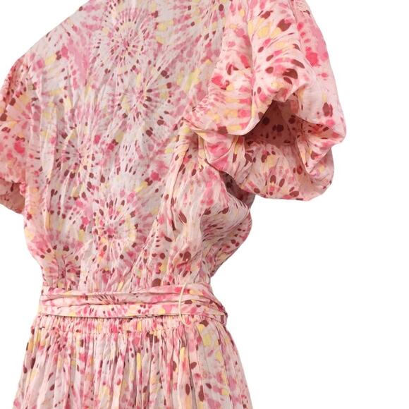 MISA Los Angeles Eloise Mini Dress Puff Sleeve - Picture 8 of 13